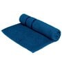 Blue Solid 450 GSM Cotton Bath Towel