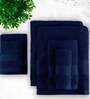 Navy 500 GSM 100% Cotton 6 Pieces Towel Set