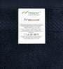 Blue Solid 625 GSM Cotton Face Towels (Set of 12)