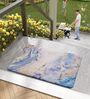 Navy Anti Fatigue 16x24 Inches Anti Skid Door Mat