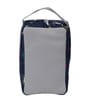 Navy Blue & Grey Deer Printed Toiletry Pouch