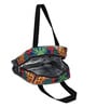 Navy Blue & House Printed Long Insulated Lunch Bag