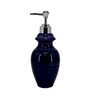 Navy Blue 300 ml Ceramic Liquid Soap Dispenser