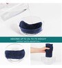 Navy Blue Caldezonia Solid 450 GSM Microfiber Bath HairWrap