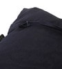 Navy Blue Chenille Geometric 40x40 inches Cushion Covers Set of 3