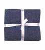 Navy Blue Cotton 60x50 Inches Throw