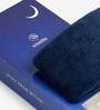 Navy Blue Luxury Silk Velvet Travel Eye Mask Navy Blue Luxury Silk Velvet Travel Eye Mask
