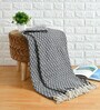 Navy Blue Cotton 50x70 Inches Throw