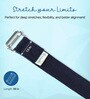 Navy Blue 8 Feet Premium Cotton Stretching Belt Strap Navy Blue 8 Feet Premium Cotton Stretching Belt Strap
