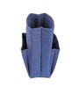 Navy Blue Felt Foldable Storage Organiser