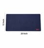 Navy Blue Formal Plain Printed Laptop Mat & Keyboard Mat