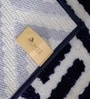 Navy Blue Geometric Non-Slip Bath Mat (40x60 CM)