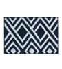 Navy Blue Geometric Non-Slip Bath Mat (40x60 CM)
