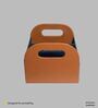 Navy Blue Hive Leatherette Desk Organiser