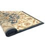 Navy Blue Persian Polypropylene 5 ft x 7 ft Machine Made Carpet