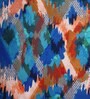 Navy Blue Poly Cotton Abstract 16x16 inches Cushion Covers (1pc)