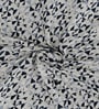 Navy Blue Polyester Abstract 7ft Room Darkening Eyelet Door Curtains (2 Pc)