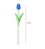 Blue Polyester Tulip Artificial Flowers