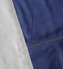 Dilan (52x84) Navy Blue & White Cotton Silk Table Cloth