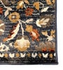 Navy Blue Polyester Floral 55 x 22 Inches Runner