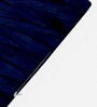 Navy Blue Textured Polyester 32 x 32 Inches Cushion Covers (Set of 2)
