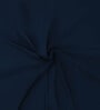 Navy Blue Solid 400 TC 100% Cotton King Sized Bed Sheets with 2 Pillow Covers