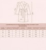 Navy Blue Solid Cotton Women Bath Robe With Belt (L)