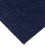 Navy Blue Solid MicroFibre 15x10 Inches Antiskid Bath Mats