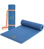 Navy Blue Thermoplastic Elastomer 72X24 Inches Anti Skid Yoga Mat