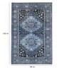 Navy Blue Persian Wool & Cotton 8 ft x 10 ft Hand Knotted Carpet