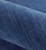 Blue Solid Wool 5 ft x 7 ft Hand Woven Carpet