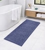 Navy Microfibre 23x47 Inches Lightweight Bath Mat