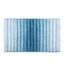 Navy Polyester 32X20 Inches Anti-Skid  Bath Mat