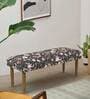 Nawaab Fabric Bench in Bohemian Palampore Design Colour
