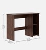 Nayena Study Table in Columbian Walnut Finish