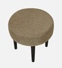 Nayla Stool In Jute Beige Colour