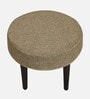 Nayla Stool In Jute Beige Colour