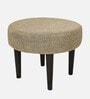 Nayla Stool In Jute Beige Colour