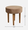 Nayla Stool Set Of 2 In Green Sparkle Colour