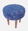Nayla Stool Set Of 2 In Indigo Colour