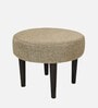 Nayla Stool Set Of 2 In Jute Beige Colour