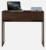 Nayoko Writing Table in Brown Finish