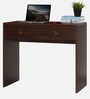 Nayoko Writing Table in Brown Finish