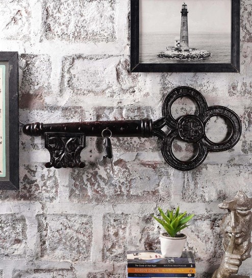 Black MDF Key Holder