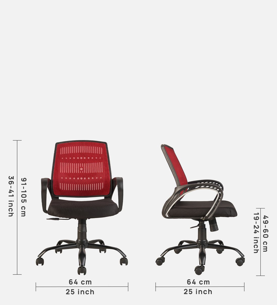 Price History of Ergonomic Chairs Neso Office Chair In Red