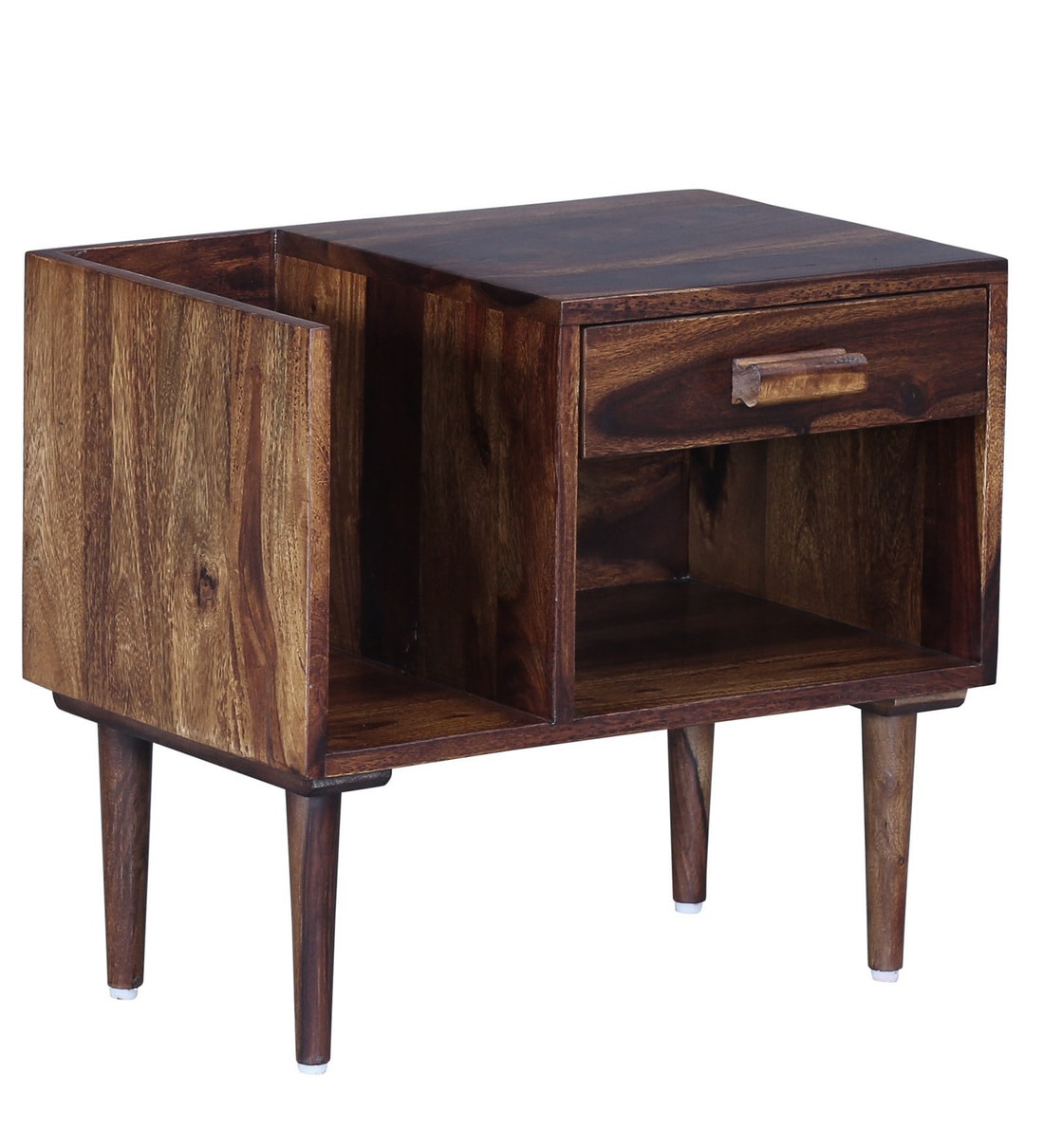 Buy Nexo Solid Wood Night Stand in Provincial Teak Finish Woodsworth