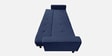 Rakuten Fabric 3 Seater Convertible Sofa Cum Bed In Navy Blue Colour