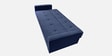 Rakuten Fabric 3 Seater Convertible Sofa Cum Bed In Navy Blue Colour