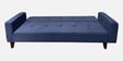 Rakuten Fabric 3 Seater Convertible Sofa Cum Bed In Navy Blue Colour