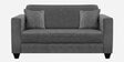 Nebula Fabric 2 Seater Sofa in Charcoal Grey Colour